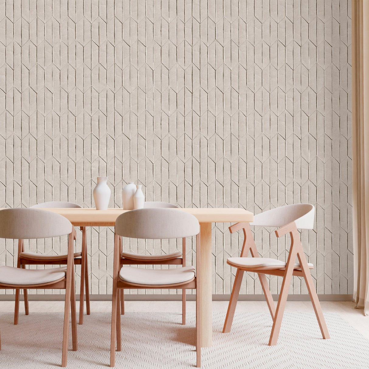 Galerie ARA65002 Arcadia Photographic All-over Print Beige Wallpaper ARA65002 Beige Wallpaper