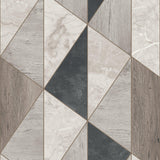 Galerie ARA65104 Arcadia Geometric All-over Grey Wallpaper ARA65104 Grey Wallpaper