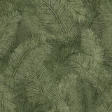 Galerie ARA70203 Arcadia Branched Leaves All-over Green Wallpaper ARA70203 Green Wallpaper