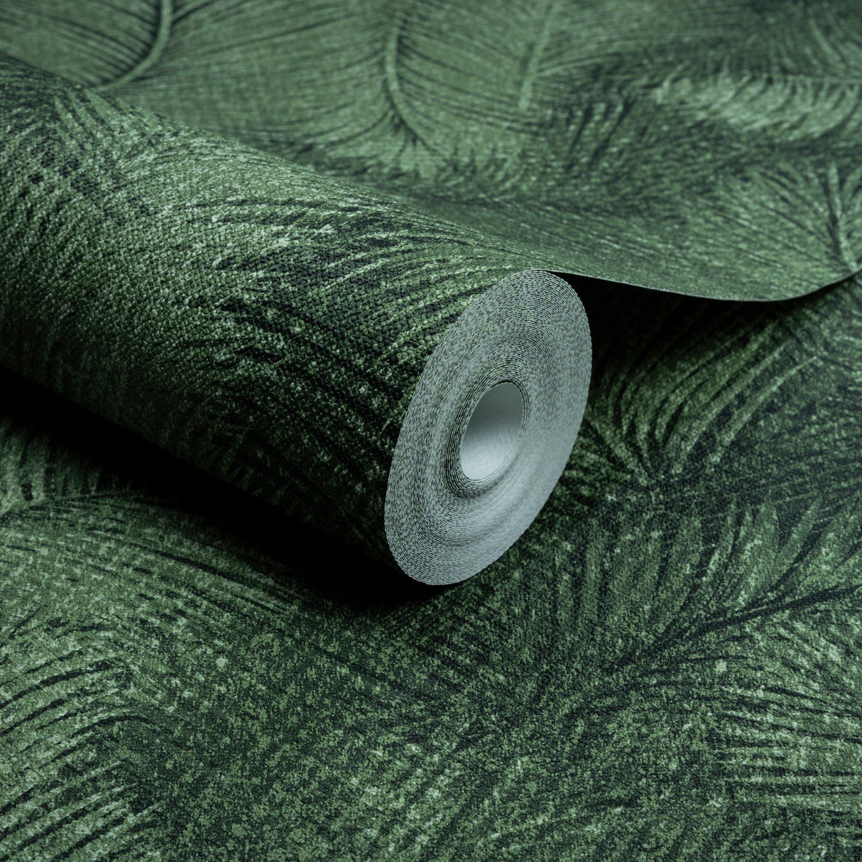 Galerie ARA70203 Arcadia Branched Leaves All-over Green Wallpaper ARA70203 Green Wallpaper