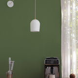 Galerie ARA70802 Arcadia Textile Plain Green Wallpaper ARA70802 Green Wallpaper