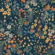 Galerie ARA70903 Arcadia Classical Floral All-over Blue Wallpaper ARA70903 Blue Wallpaper