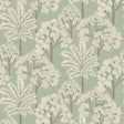 Galerie ARA71308 Arcadia Branched Leaves All-over Green Wallpaper ARA71308 Green Wallpaper