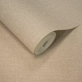 Galerie AT1006 Atmosphere Textile Plain Beige Wallpaper AT1006 Beige Wallpaper