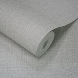 Galerie AT1010 Atmosphere Textile Plain Grey Wallpaper AT1010 Grey Wallpaper