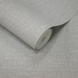 Galerie AT1011 Atmosphere Textile Plain Grey Wallpaper AT1011 Grey Wallpaper