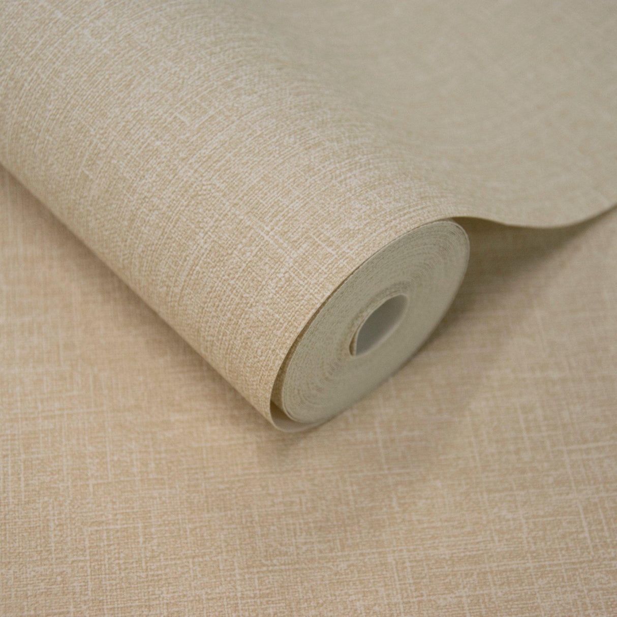 Galerie AT1017 Atmosphere Textile Plain Beige Wallpaper AT1017 Beige Wallpaper