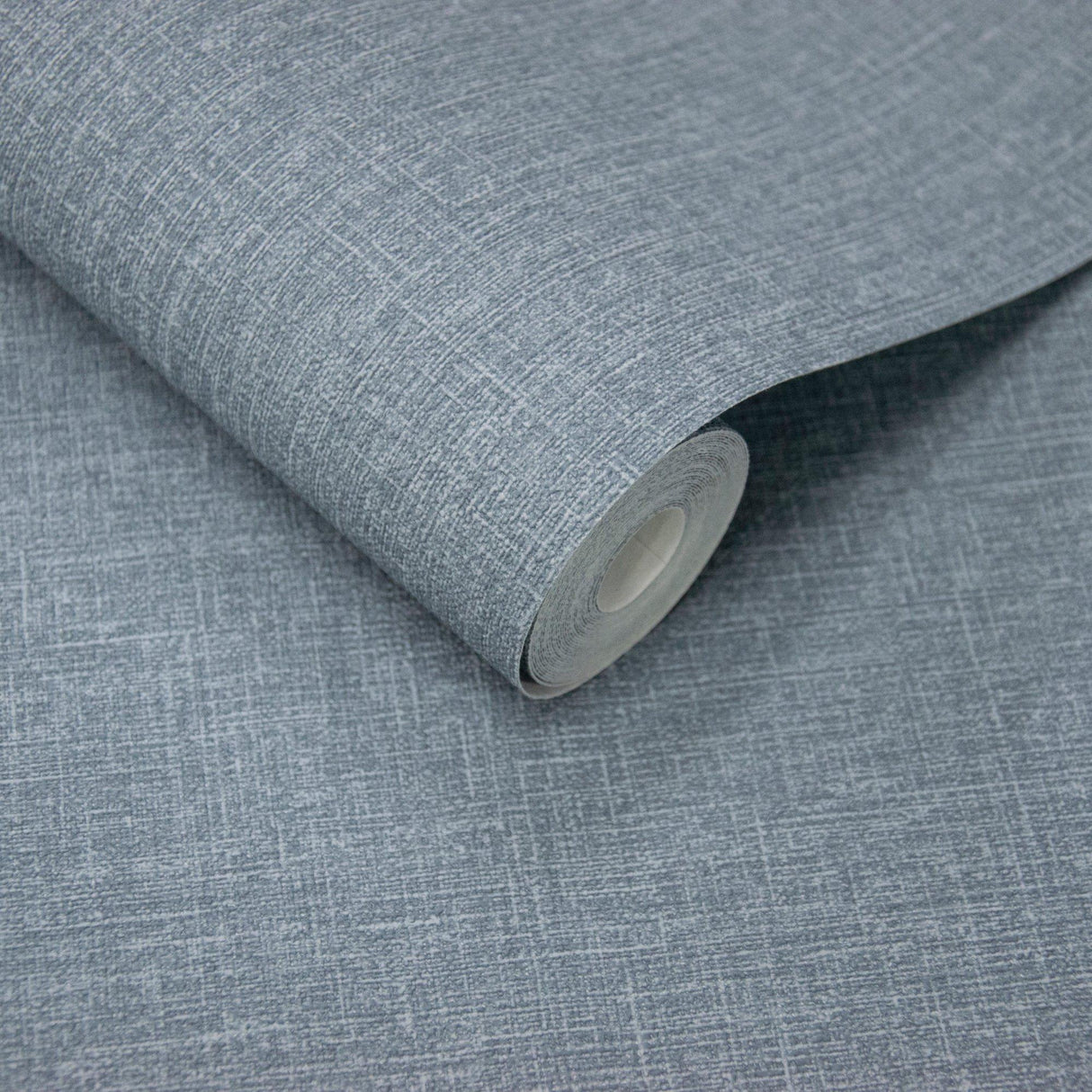 Galerie AT1024 Atmosphere Textile Plain Blue Wallpaper AT1024 Blue Wallpaper