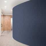 Galerie AT1025 Atmosphere Textile Plain Blue Wallpaper AT1025 Blue Wallpaper