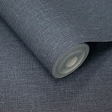 Galerie AT1025 Atmosphere Textile Plain Blue Wallpaper AT1025 Blue Wallpaper