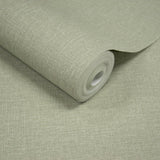 Galerie AT1031 Atmosphere Textile Plain Green Wallpaper AT1031 Green Wallpaper