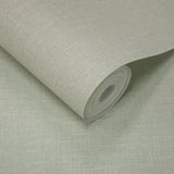 Galerie AT1032 Atmosphere Textile Plain Green Wallpaper AT1032 Green Wallpaper