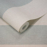 Galerie AT4028 Atmosphere Regular stripes Green Wallpaper AT4028 Green Wallpaper
