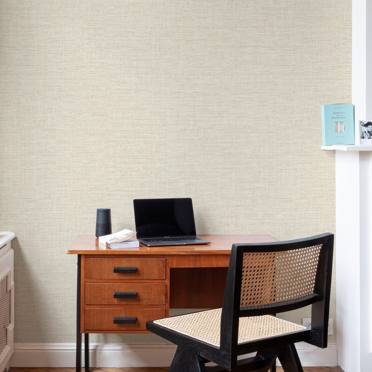 Galerie CO1002 Concept Rough Textile Beige Wallpaper CO1002 Beige Wallpaper
