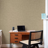 Galerie CO1005 Concept Rough Textile Brown Wallpaper CO1005 Brown Wallpaper