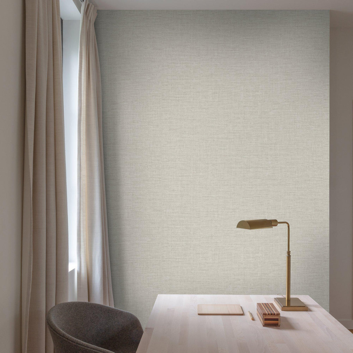 Galerie CO1007 Concept Rough Textile Beige Wallpaper CO1007 Beige Wallpaper