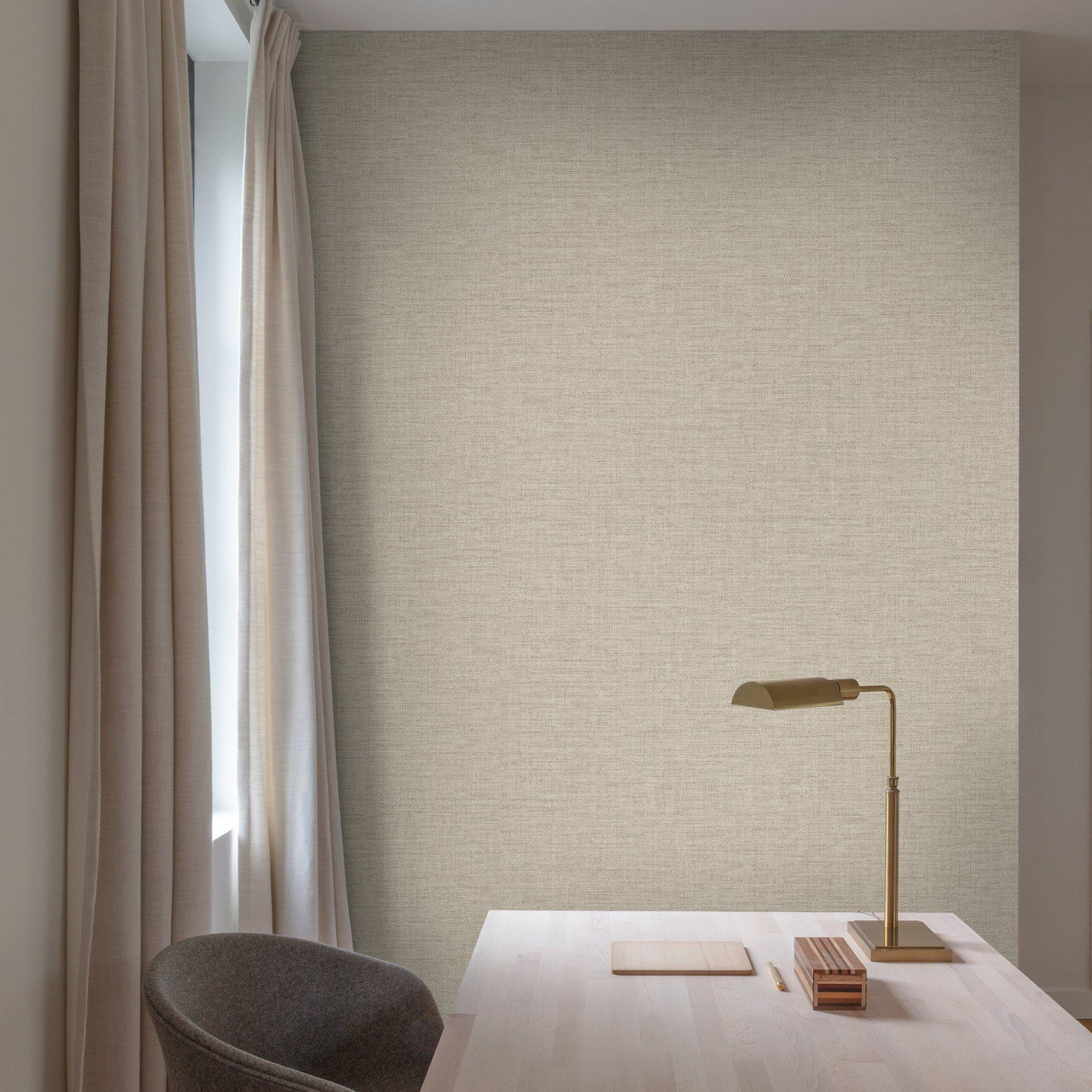 Galerie CO1011 Concept Rough Textile Beige Wallpaper CO1011 Beige Wallpaper