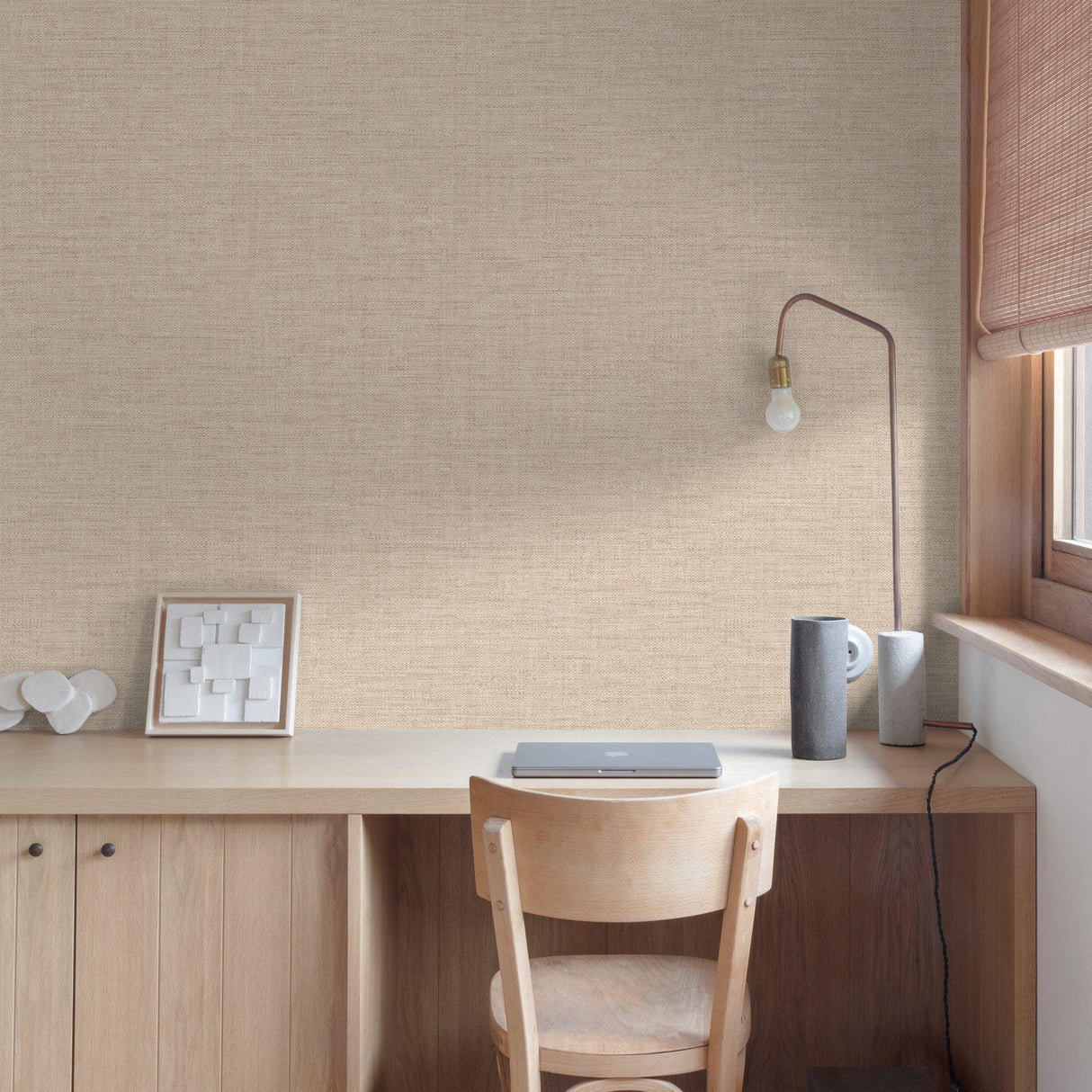Galerie CO1016 Concept Rough Textile Beige Wallpaper CO1016 Beige Wallpaper