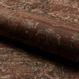 Galerie CO3103 Concept Worn Tapistry Red Wallpaper CO3103 Red Wallpaper