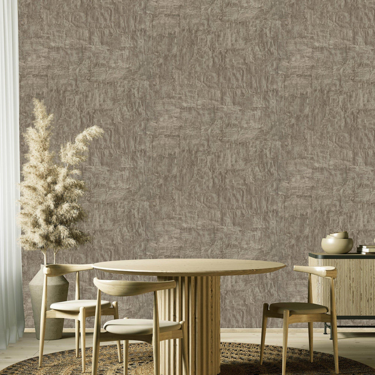 Galerie EA99113 Earth Bark Bronze Brown Wallpaper EA99113 Bronze Brown Wallpaper