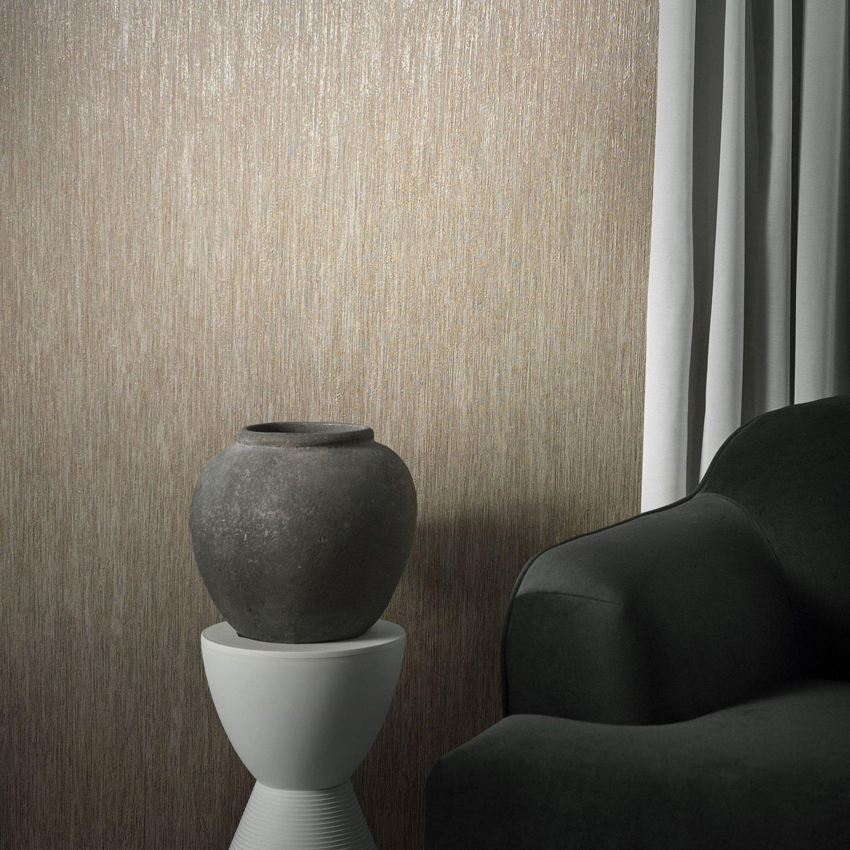 Galerie EA99122 Earth Waterfall Bronze Brown Wallpaper EA99122 Bronze Brown Wallpaper