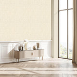 Galerie EA99136 Earth Leaves Beige Wallpaper EA99136 Beige Wallpaper