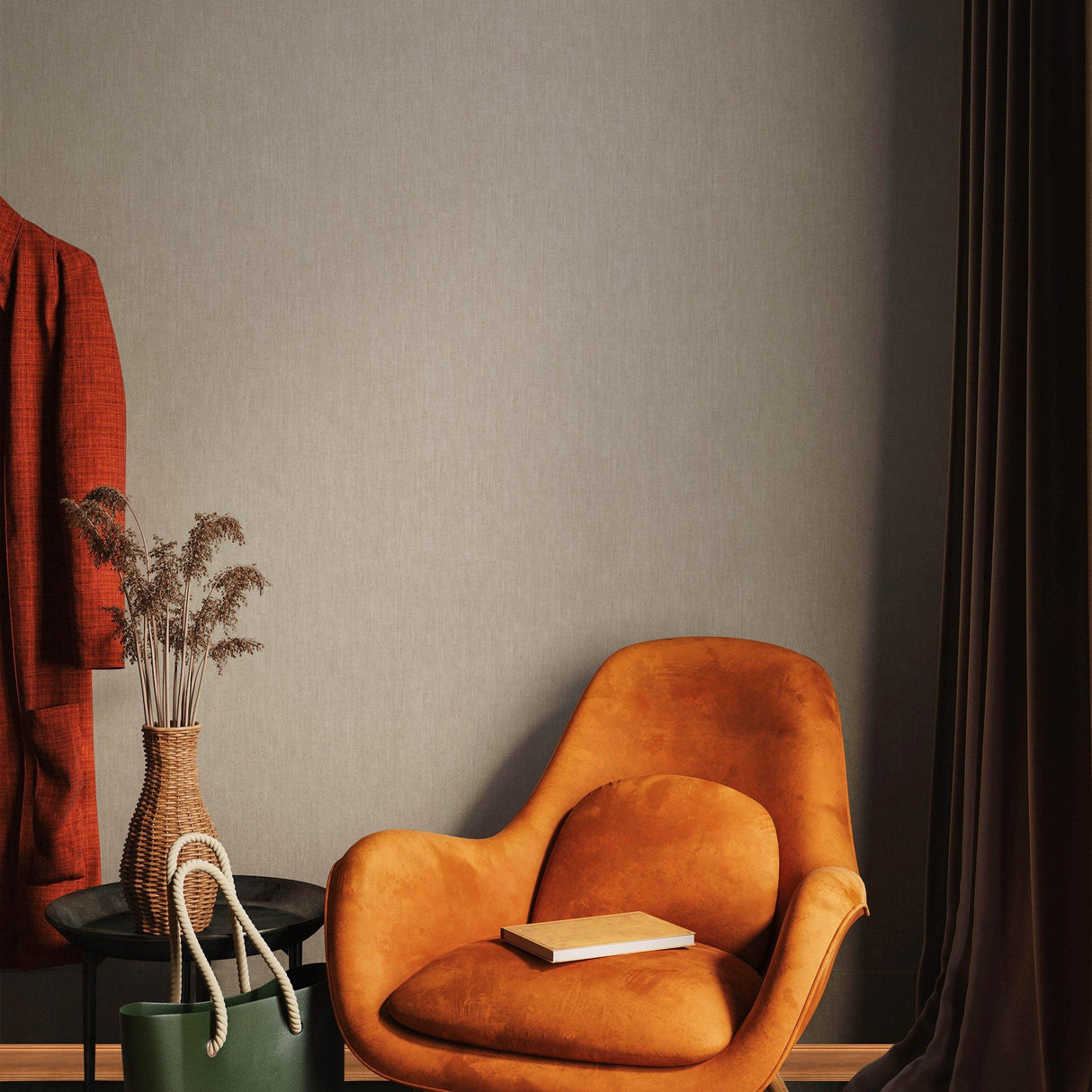 Galerie EA99168 Earth Linen Beige Wallpaper EA99168 Beige Wallpaper