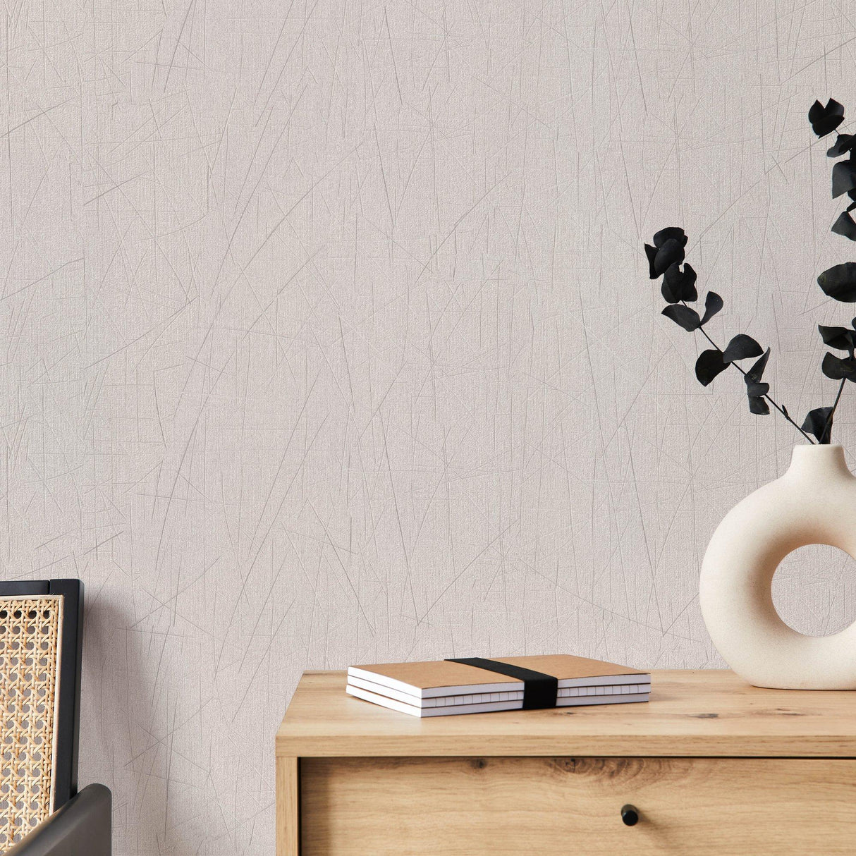 Galerie EN91962 Energy Scored Beige Wallpaper EN91962 Beige Wallpaper