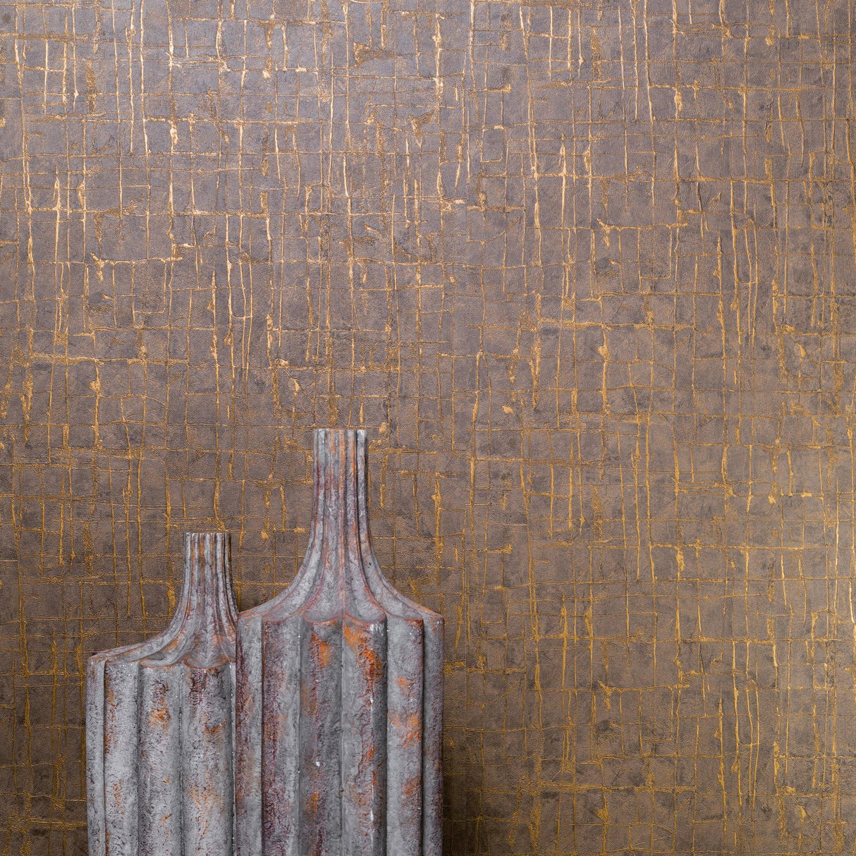 Galerie EN91980 Energy Stonework Bronze Brown Wallpaper EN91980 Bronze Brown Wallpaper