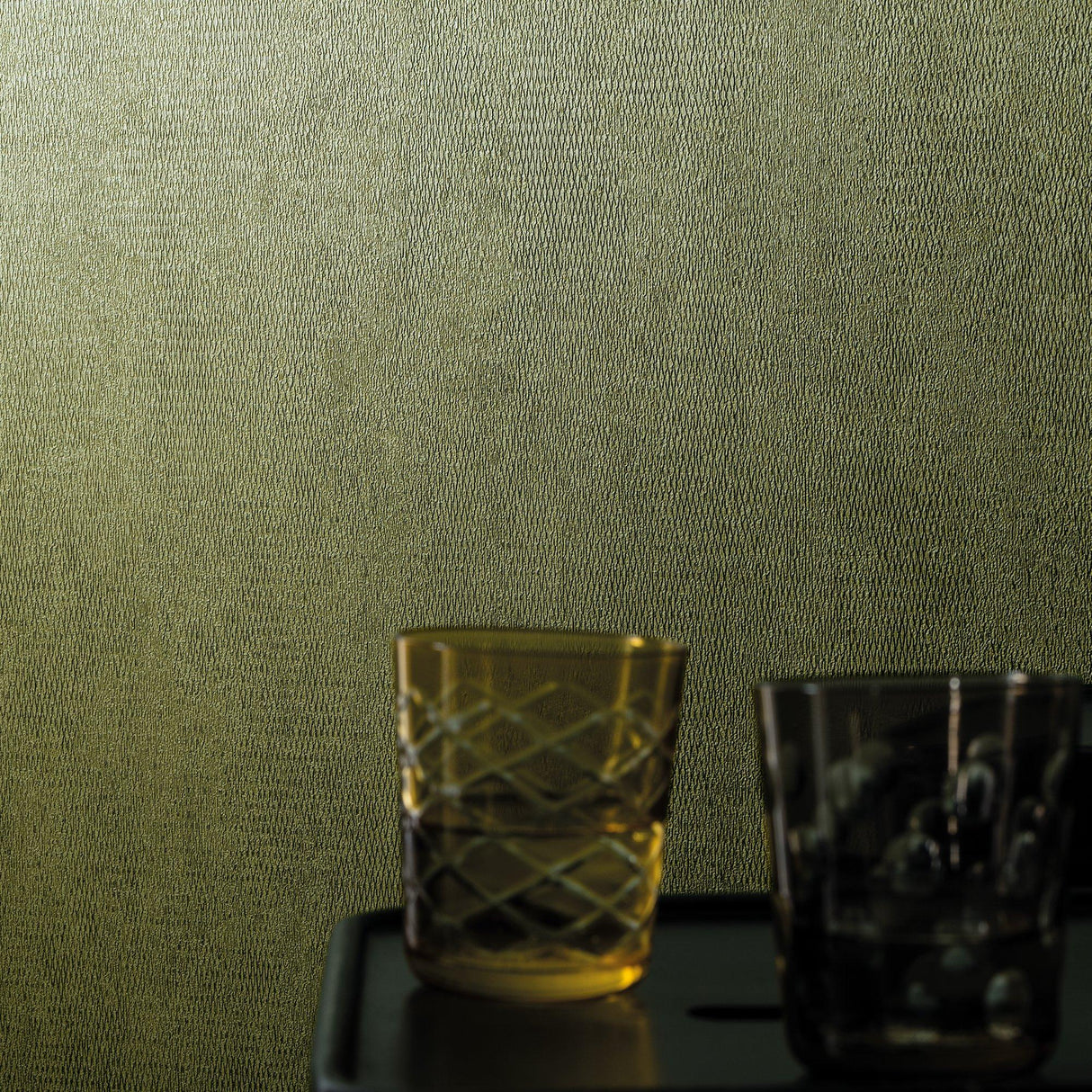 Galerie EN91983 Energy Twill Green Wallpaper EN91983 Green Wallpaper