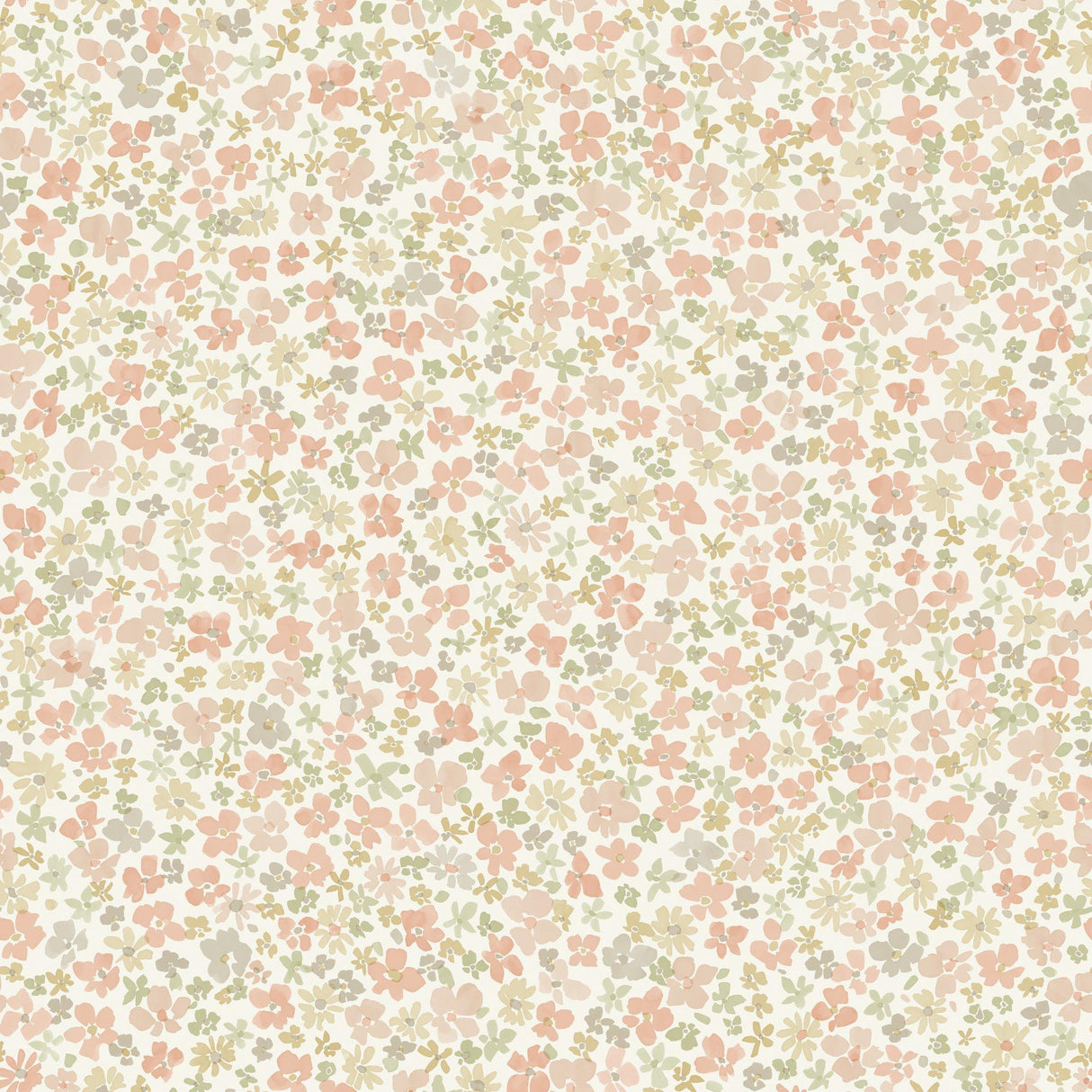 Galerie GDLD3018 Little Dreamers Classical Floral All-over Pink Wallpaper GDLD3018 Pink Wallpaper