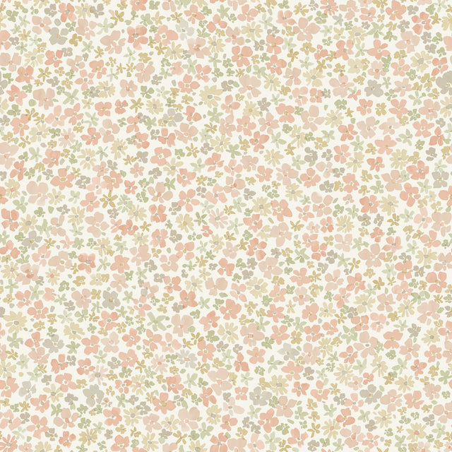 Galerie GDLD3018 Little Dreamers Classical Floral All-over Pink Wallpaper GDLD3018 Pink Wallpaper