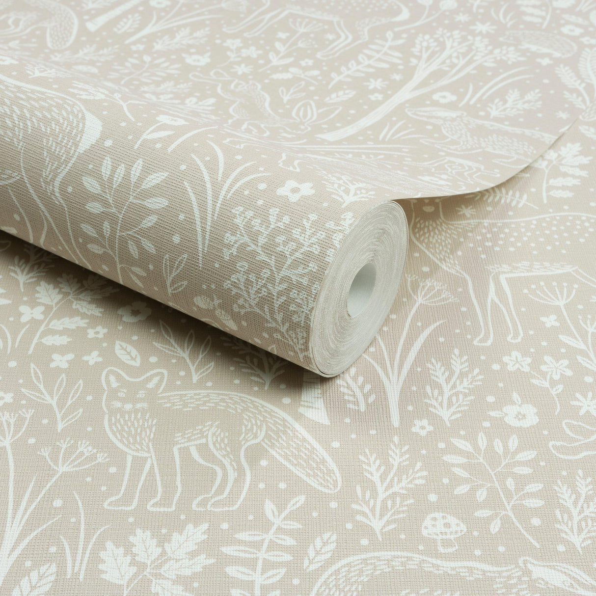 Galerie GDLD3403 Little Dreamers Trees all-over Beige Wallpaper GDLD3403 Beige Wallpaper