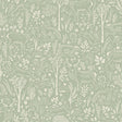Galerie GDLD3413 Little Dreamers Trees all-over Green Wallpaper GDLD3413 Green Wallpaper