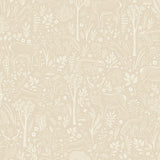 Galerie GDLD3419 Little Dreamers Trees all-over Beige Wallpaper GDLD3419 Beige Wallpaper