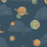 Galerie GDLD3515 Little Dreamers Photographic All-over Print Blue Wallpaper GDLD3515 Blue Wallpaper