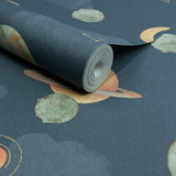 Galerie GDLD3515 Little Dreamers Photographic All-over Print Blue Wallpaper GDLD3515 Blue Wallpaper