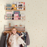 Galerie GDLD3619 Little Dreamers Geometric All-over Beige Wallpaper GDLD3619 Beige Wallpaper