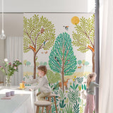 Galerie GDLD6001 Little Dreamers Landscape Multi-colored Mural GDLD6001 Multi-colored Mural