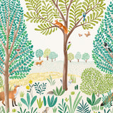 Galerie GDLD6001 Little Dreamers Landscape Multi-colored Mural GDLD6001 Multi-colored Mural