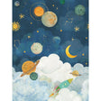 Galerie GDLD6101 Little Dreamers Photographic All-over Print Blue Mural GDLD6101 Blue Mural