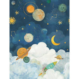 Galerie GDLD6101 Little Dreamers Photographic All-over Print Blue Mural GDLD6101 Blue Mural