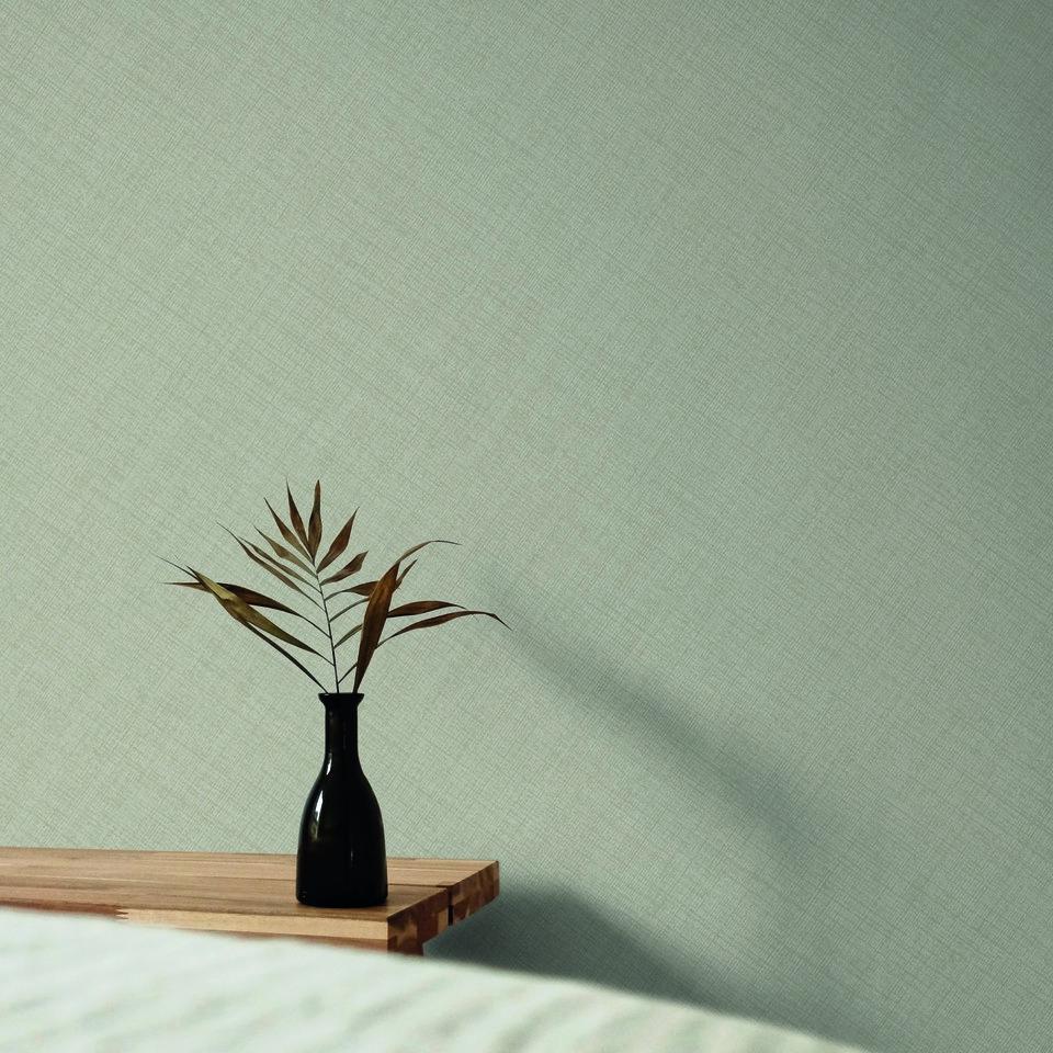 Galerie GDMN1002 Little Dreamers Textile Plain Beige Wallpaper GDMN1002 Beige Wallpaper