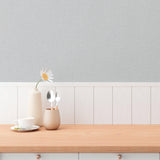Galerie GG82114 Hygge Home Plain Texture Grey Wallpaper GG82114 Grey Wallpaper