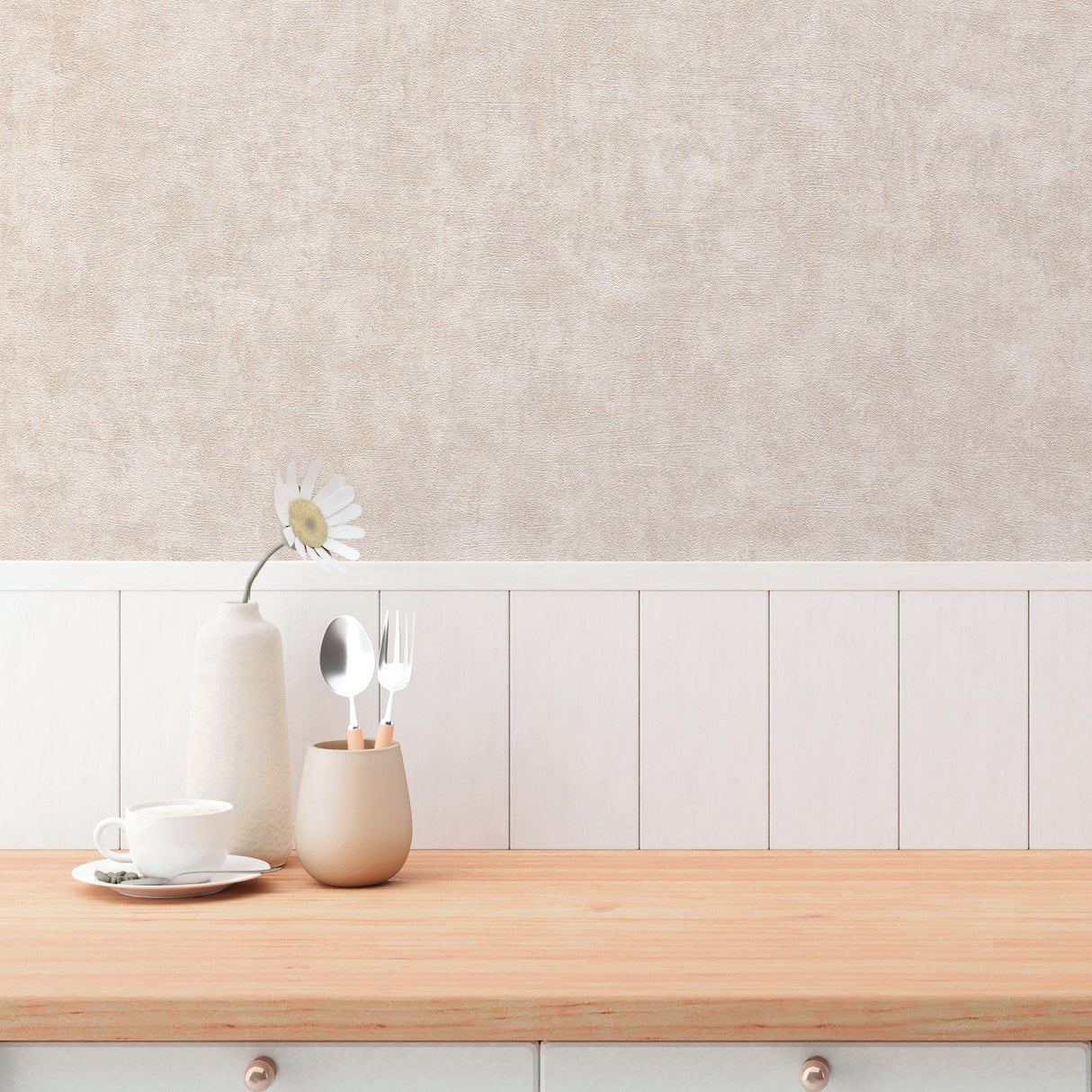 Galerie GG82117 Hygge Home Industrial Wash Motif Pink Wallpaper GG82117 Pink Wallpaper