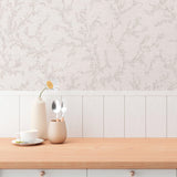 Galerie GG82120 Hygge Home Trailing Vines Motif Beige Wallpaper GG82120 Beige Wallpaper