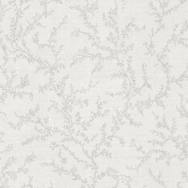 Galerie GG82121 Hygge Home Trailing Vines Motif Grey Wallpaper GG82121 Grey Wallpaper
