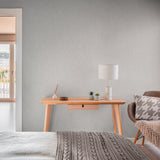 Galerie GG82128 Hygge Home Herringbone Weave Motif Grey Wallpaper GG82128 Grey Wallpaper