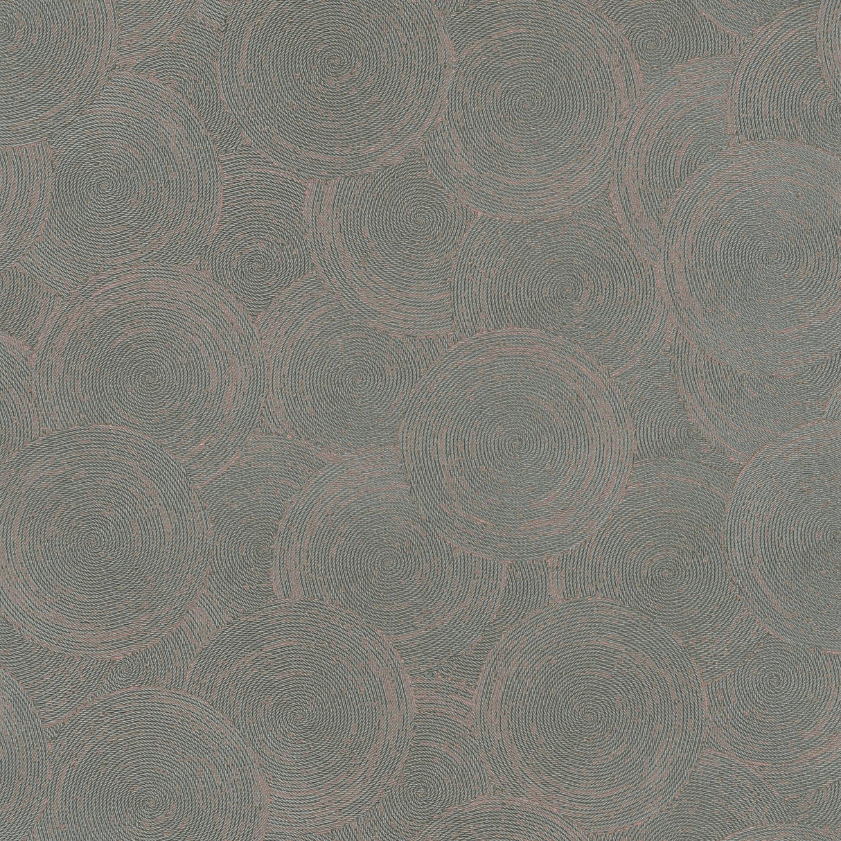 Galerie GG82130 Hygge Home Stone Circles Motif Green Wallpaper GG82130 Green Wallpaper