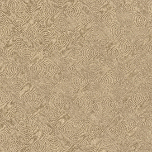 Galerie GG82132 Hygge Home Stone Circles Motif Brown Wallpaper GG82132 Brown Wallpaper